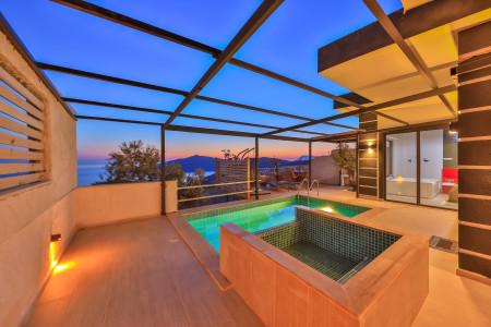 Villa Han-3, Süit Yatak Odalı, Isıtmalı Havuzlu, Muhafazakar Villa 1