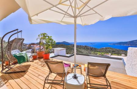 Villa Han-2, Deniz Manzaralı, Muhafazakar Yüzme Havuzlu Villa 2