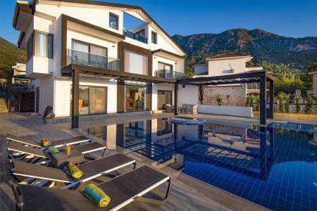 Villa Everest, Merkezi Konumda, Saunalı, Çift Havuzlu Villa 1