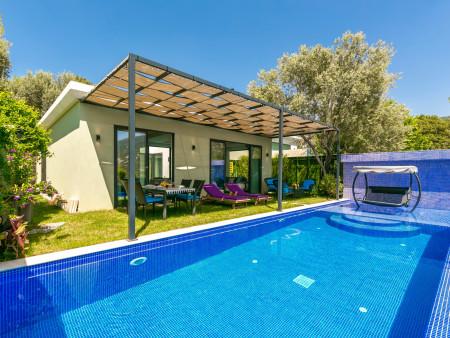 Villa Safran-2, İki Havuzlu, Doğa İçerisinde, Lüks Muhafazakar Villa 1