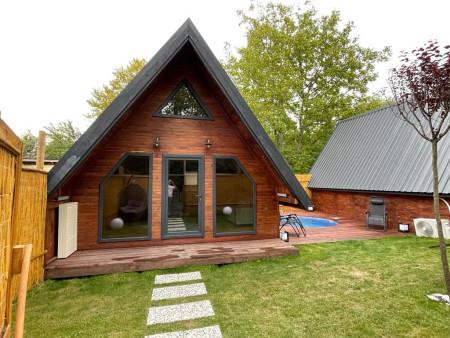 Bungalov Ara-1, Sapanca Bölgesinde, Isıtmalı Havuzlu ve Jakuzili 1
