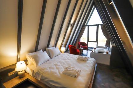 Bungalov Maran Deluxe-2, Yemekli, Jakuzili, Muhteşem Manzara ve 3 Odalı 3