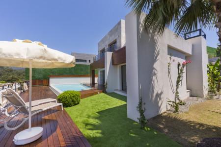 Villa Nil-1, Bodrum'da, Korunaklı Havuz, Üç Yatak Odalı, Dört Kişilik 1