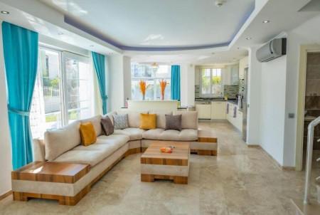 Villa Deniz Saray-2, Belek`te Özel Havuzlu, Jakuzili, Üç Odalı Villa 3