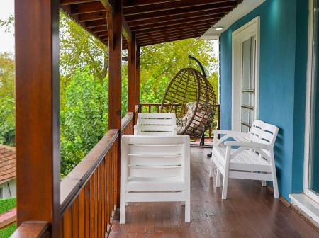 Villa Cebe, Muhafazakar Villa, Açık Sıcak Havuzlu ve 3 Odalı 3