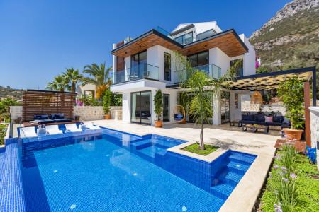 Villa Altın, Kapalı Havuzlu, Sinema Odalı, Manzaralı Villa 2