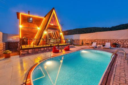 Villa Belen,  Doğa İçerisinde, Muhafazakar Havuzlu Villa 1
