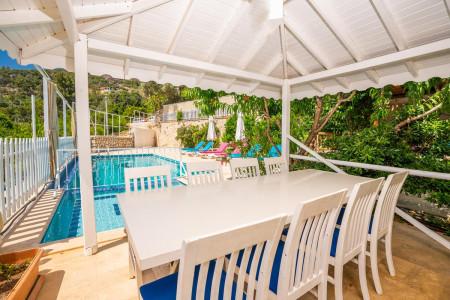 Villa Tırtıl-3, Korunaklı Yüzme Havuzlu, Doğa İçerisinde Villa 3