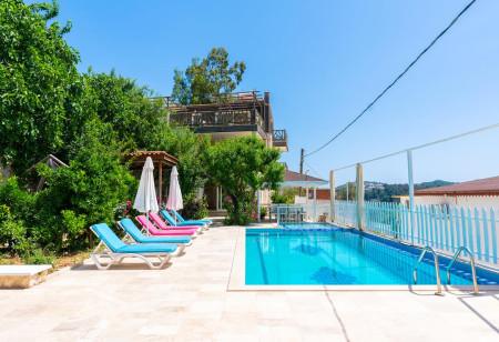 Villa Tırtıl-3, Korunaklı Yüzme Havuzlu, Doğa İçerisinde Villa 2