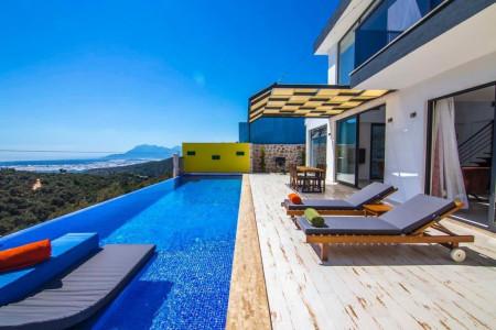 Villa Feniks, Muhafazakar Havuzlu, Doğa İçerisinde Manzaralı Villa 2