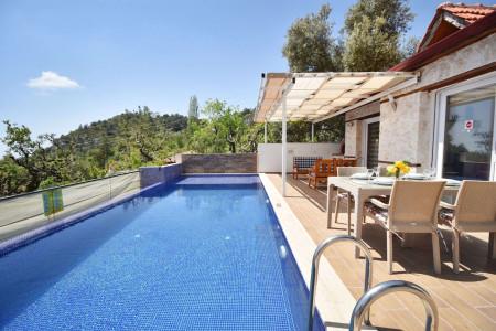 Villa Zambak-2, Muhafazakar Havuzlu, Jakuzili, Manzaralı Villa 3