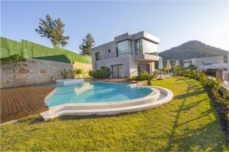 Villa Nil Deluxe, Bodrum'da, Deniz Manzaralı, Korunaklı Havuz, Dört Yatak Odalı 1