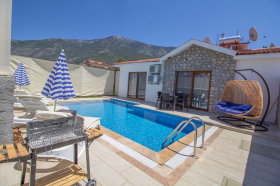 Villa Troya Suit-1, Fethiye Bölgesinde, Havuzu Korunaklı, Jakuzili 1