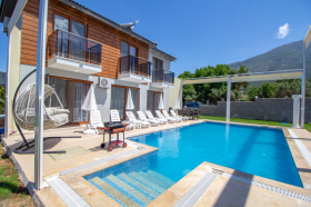 Villa Füme, Ölüdeniz Bölgesinde, Jakuzili Muhafazakar Villa ve 4 Odalı 1