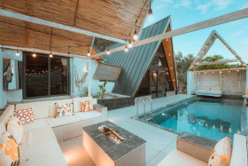 Villa Pinko, Fethiye Bölgesinde, Jakuzili, Muhafazakar, Bungalov 3