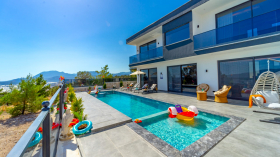 Villa Notos-1, Kalkan Bölgesinde, 2 Odalı, Çift Jakuzili, Sauna, Hamam ve Kapalı Isıtmalı Havuzlu 2