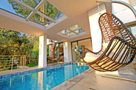 Villa Pelikan-2, Kalkan`da Isıtmalı Havuzlu, 2 Odalı Villa 1