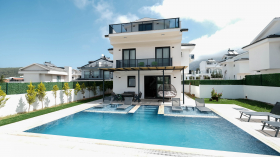 Villa Radika-2, Ölüdeniz Bölgesinde, 3 Odalı, Jakuzili Villa 1