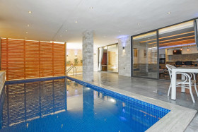 Villa Bofo-3, Muhafazakar Yüzme Havuzlu, Sauna ve Jakuzili Lüks Balayı Villası 3