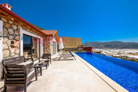 Villa Debi, Jakuzili, Geniş Havuzlu, Taş Mimarili Lüks Villa 2