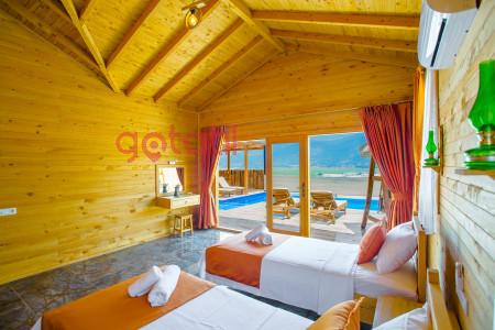 Villa Dora-1, Kapalı ve Isıtmalı Havuzlu, Jakuzili Lüks Villa 3