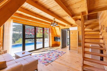 Villa Helin-1, Jakuzili, Doğa İçinde, Geniş Havuzlu Lüks Villa 3