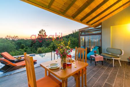 Villa Kalp, Isıtmalı Havuzlu, Süit Odalı, Manzaralı Lüks Villa 2