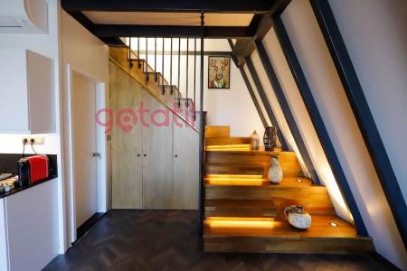 Bungalov World  Deluxe-4, Kahvaltı Dahil, Jakuzili, Şömineli ve 3 Odalı 3