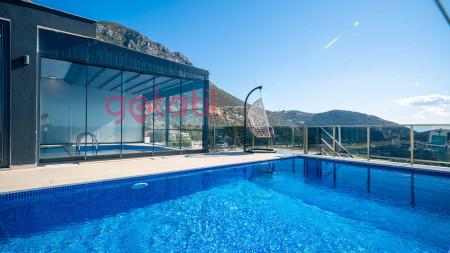 Villa Pink-1, Kapalı Havuzlu, Deniz Manzaralı, Lüks Villa 2