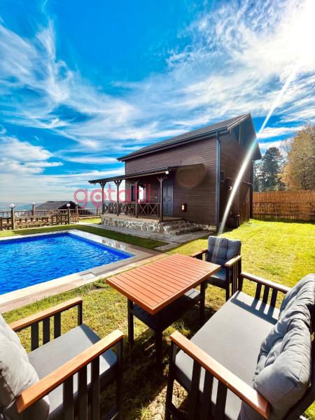 Bungalov Tedora-4, Göl Manzaralı Isıtmalı Havuzlu ve 2 Odalı 2