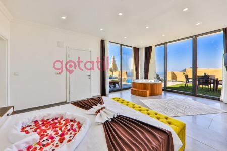 Villa Peyk, Süit Odalı, Korunaklı Havuzlu Jakuzili Villa 3