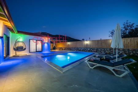 Villa Saybal, Korunaklı Havuzlu, Jakuzili Villa 1
