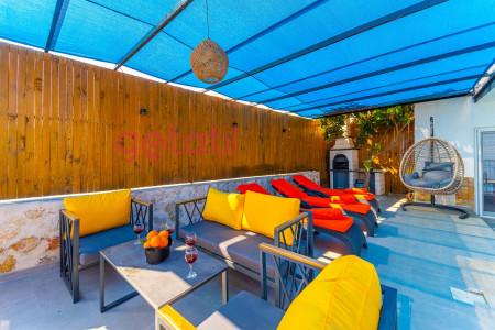 Villa Meftun, Deniz Manzaralı, Jakuzili, Dört Kişilik Villa 2