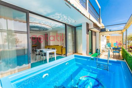 Villa Pink-2, Doğa İçerisinde, Deniz Manzaralı Lüks Villa 3