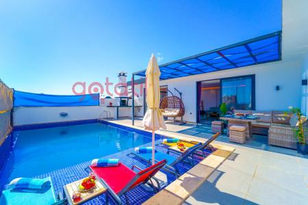 Villa Uranos, İki Odalı, Korunaklı Havuzlu Villa 2