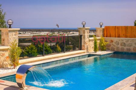 Villa Sandal-4, Çift Jakuzili, 2 Odalı ve Korunaklı 3