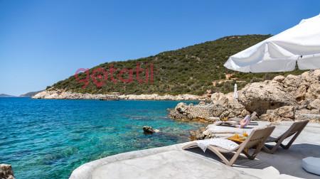 Villa Gökdeniz, Denize Sıfır, Kendine ait Plaj, Deniz Manzaralı Balayı Villası 3