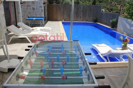 Villa Pepino, 2 Odalı, Isıtmalı Kapalı ve Jakuzili Havuzlu Villa 3