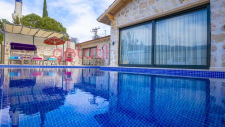 Villa Baran, Kalkan Sarıbelen'de, Doğa İçerisinde, Lüks Muhafazakar Villa 3