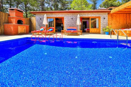 Villa Opak, Süit Odalı, Jakuzili, Doğa İçinde Muhafazakar Villa 1