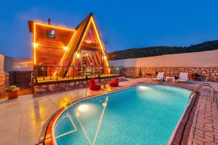 Villa Belen,  Doğa İçerisinde, Muhafazakar Havuzlu Villa 1