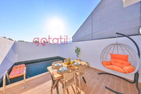 Villa Pluto-3, Korunaklı Havuzlu, Doğa İçerisinde, Jakuzili 1