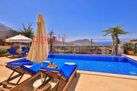 Villa Firuz, Deniz Manzaralı, Korunaklı Havuzlu Lüks Villa 3