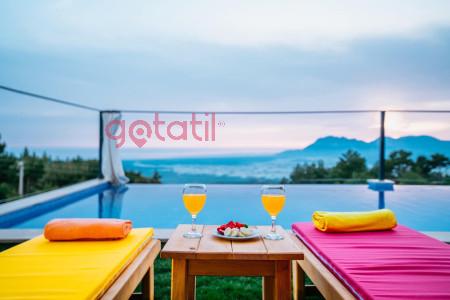 Villa Fusya, Doğa İçerisinde, Eşsiz Manzaralı, Taş Mimarili Villa 2