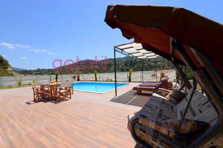 Villa Helen-1, Süit Odalı, Jakuzili, Geniş Havuzlu Villa 1